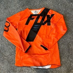 Youth fox dirt bike jersey 180 in orange